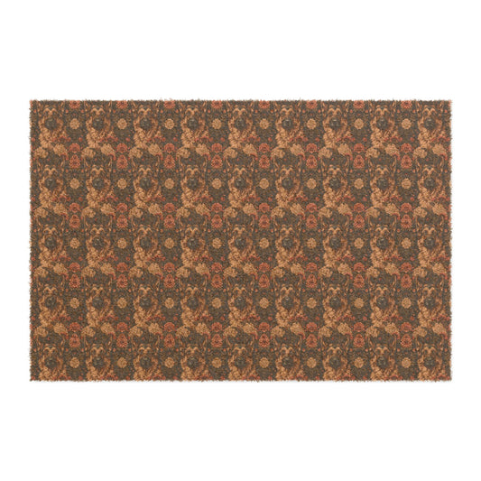 WhimsiWooly Shepherd Spritz Doormat