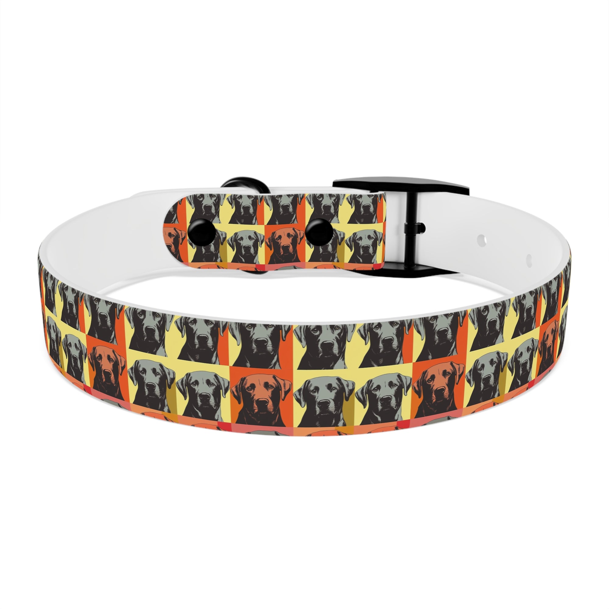 Whimsical Warhol Labrador Dog Collar