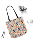 Bloomiful Lab Bouquet Canvas Tote Bag