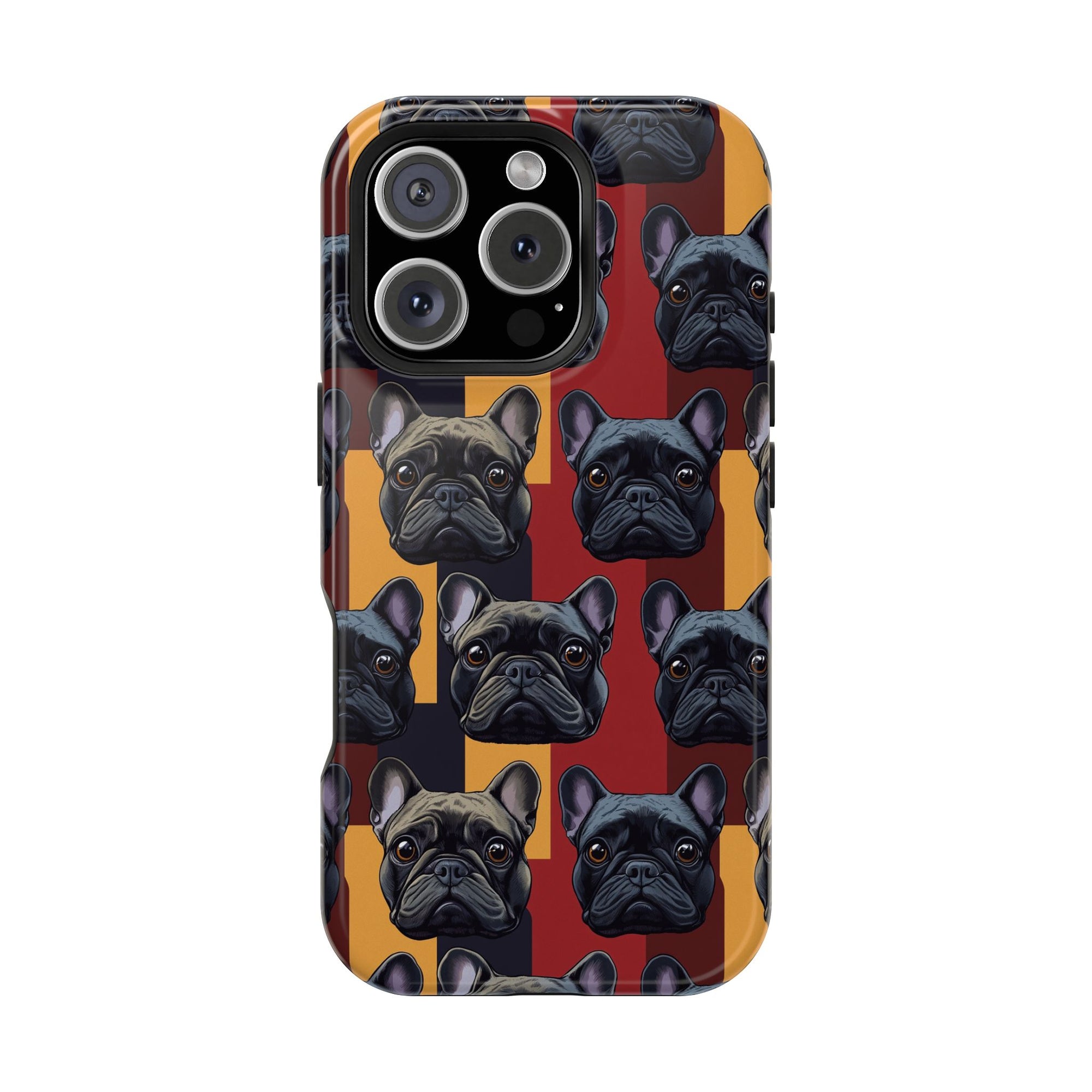 Chic Canine Checkmate - Frenchie Edition Magnetic Tough Cases