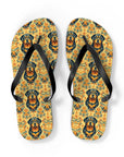 Royal Rottie Regalia Flip Flops