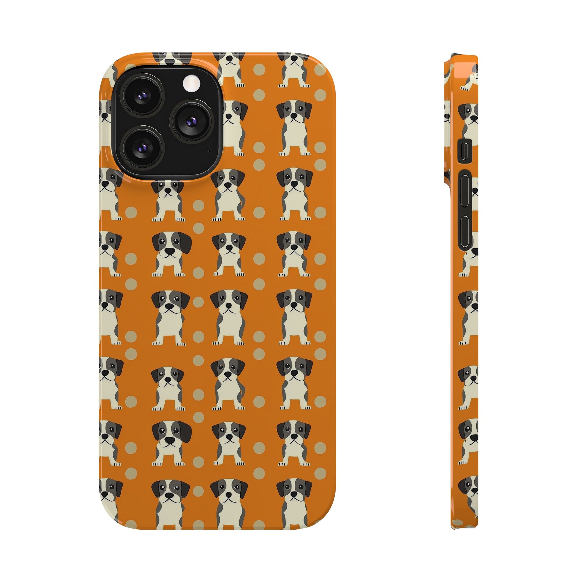 Boxer Blissful Chic Canine Slim Phone Cases