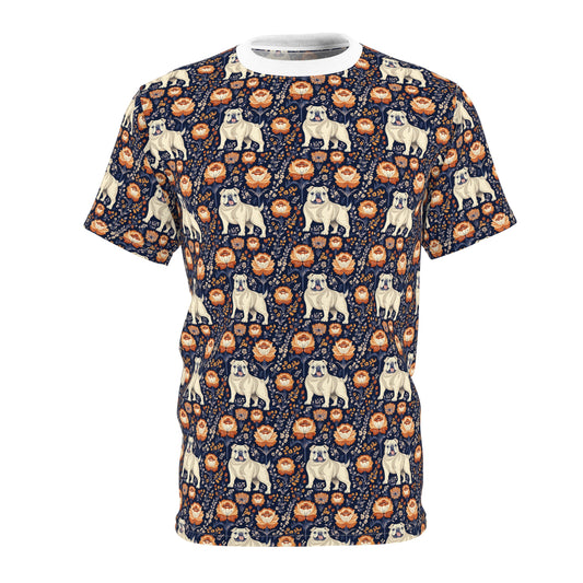 Bulldog Blossom Bonanza Unisex Tee