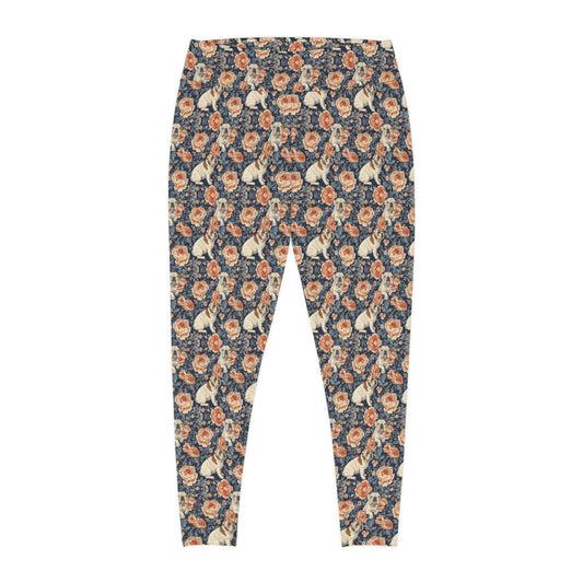 Blooming Bulldog Beauty Plus Size Leggings