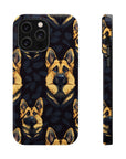 Majestic Hound Couture: German Shepherd LuxeBlend Magnetic Tough Cases