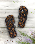 Modern Rottweiler Royalty Flip Flops