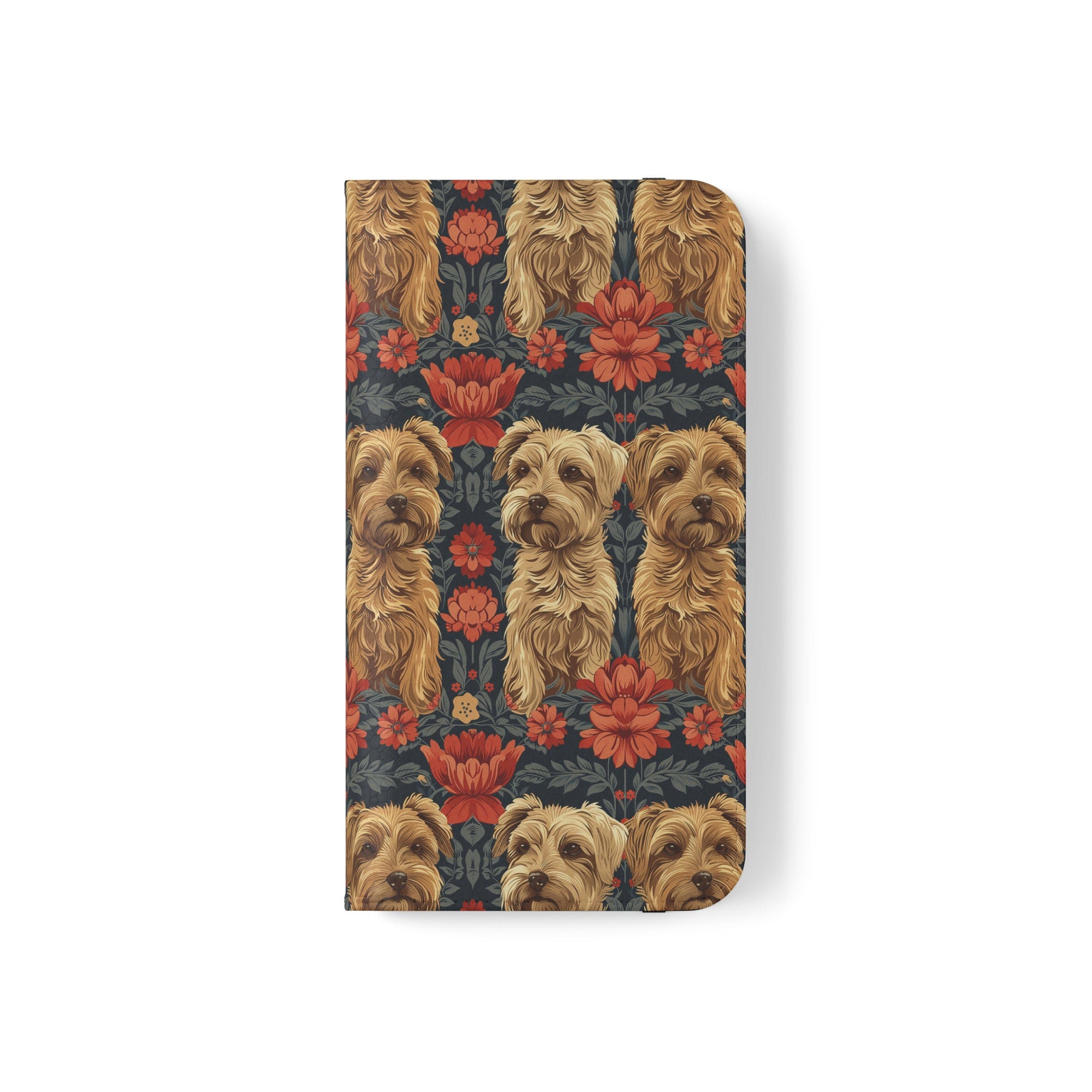 Yorkie Charm Twins Flip Cases