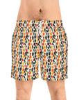 Dazzling Great Dane Dreamscape Men's Mid-Length Swim Shorts