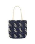 Celestial Boxer Bliss Canvas Tote Bag