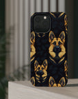 Majestic Hound Couture: German Shepherd LuxeBlend Magnetic Tough Cases