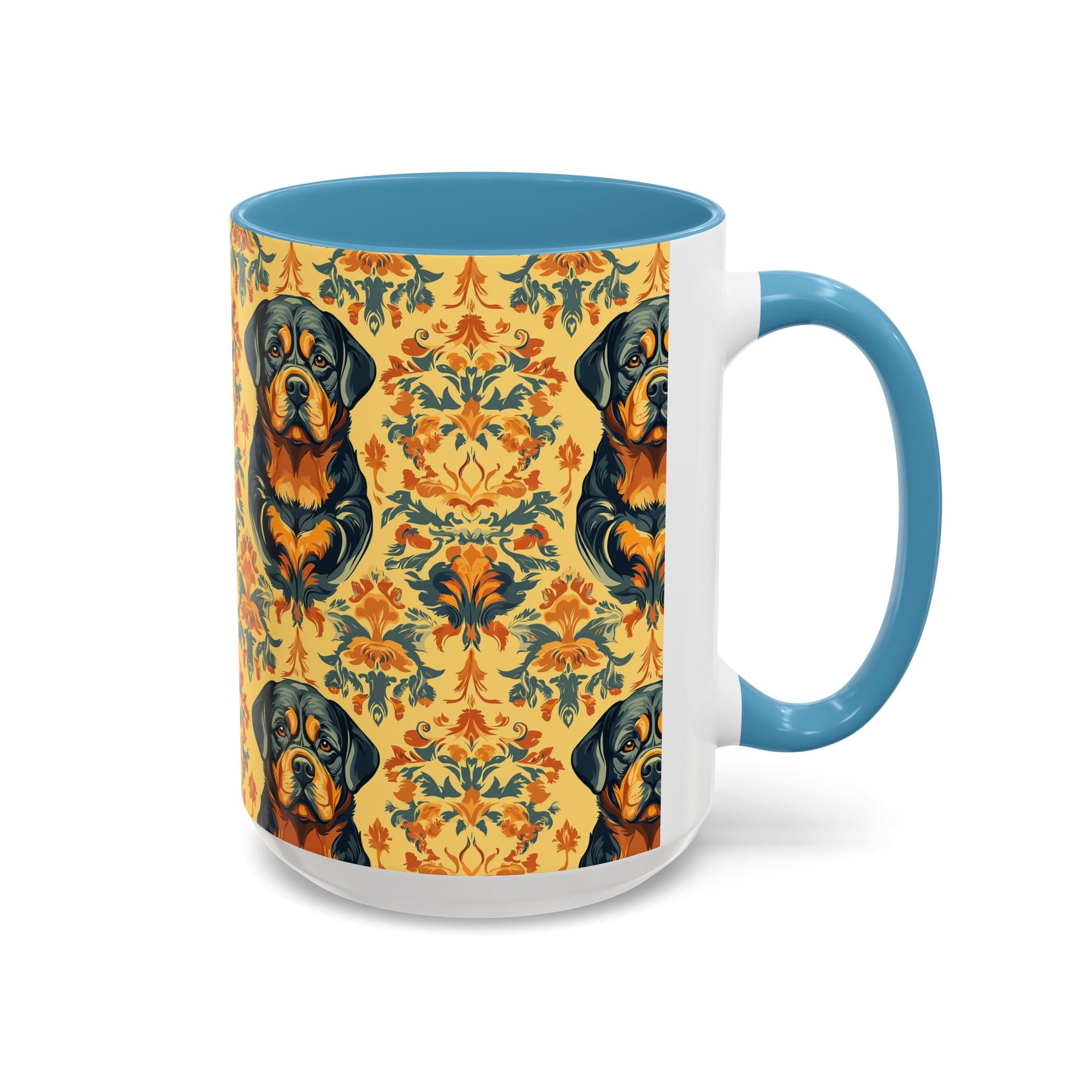 Royal Rottie Regalia Accent Coffee Mug