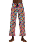 Rustic Charm Labrador Chic Men's Pajama Pants