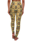 Royal Rottie Regalia High Waisted Yoga Leggings