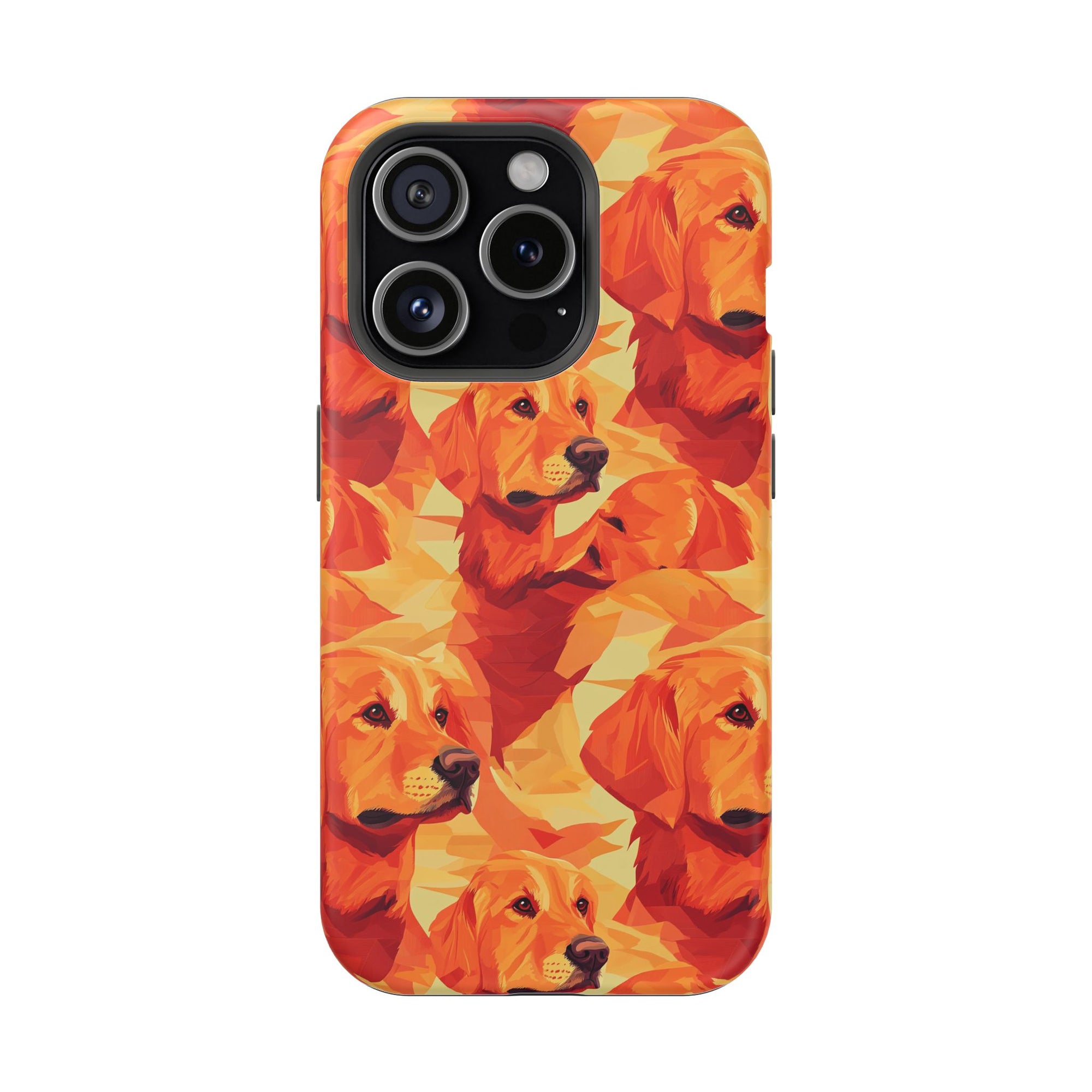 Golden Glamour Paws Magnetic Tough Cases