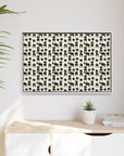 Puggie Pout Perfection Matte Canvas, Framed