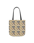 Majestic Great Dane Meadow Canvas Tote Bag