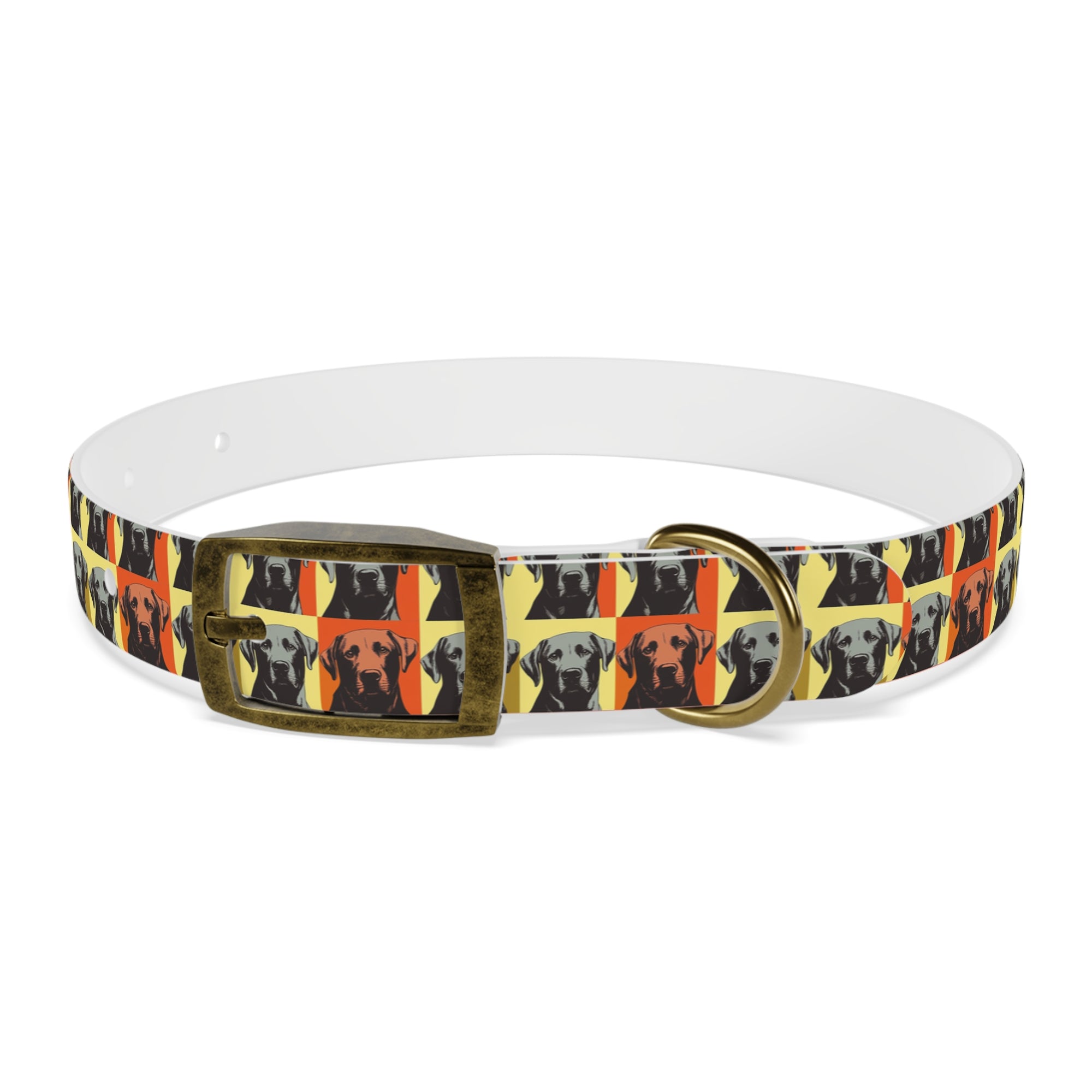 Whimsical Warhol Labrador Dog Collar