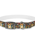 Corgi Rainbow Vine Dream Dog Collar