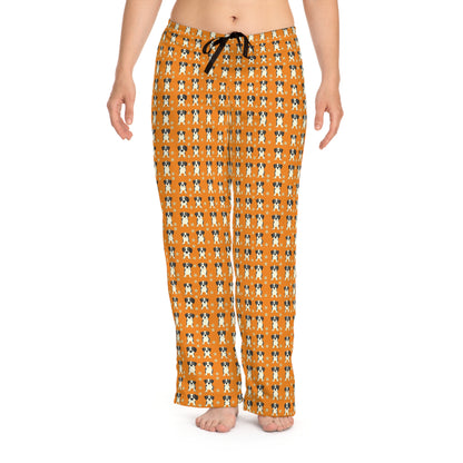 Boxer Blissful Chic Canine Women's Pajama Pants