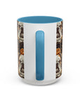 Bloomingly Bulldogistic Bouquet Accent Coffee Mug