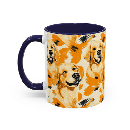 Golden Glitz 'n Glamour Woofwear Accent Coffee Mug