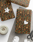 Labrador Lush Pooch Tapestry Wrapping Paper