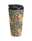 Blooming Goldie Glam Stainless Steel Travel Mug