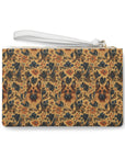 Autumnal German Shepherd Glamour Clutch Bag