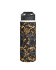 Regal Frenchie Noir Elegance Stainless Steel Water Bottle