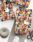 Bloom Pup Frenchietastic Splatter Gift Wrap Papers