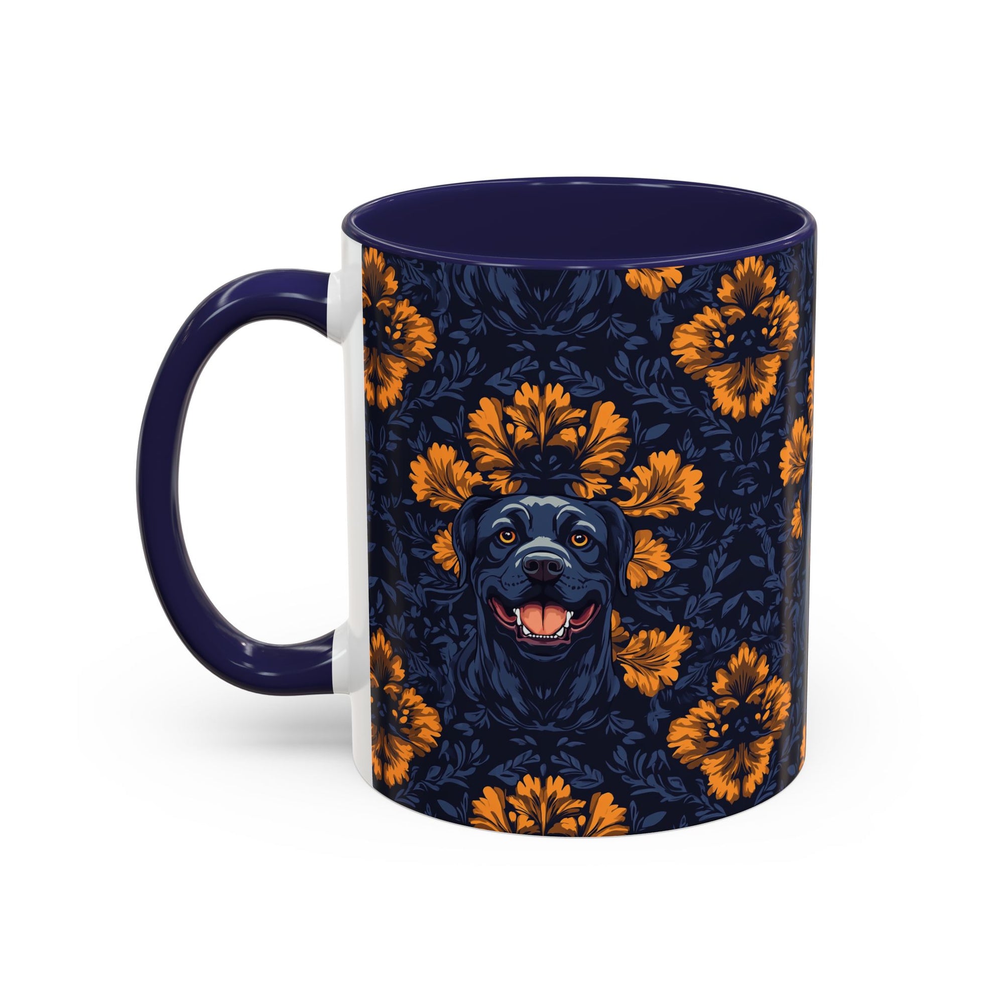 Royal Rottweiler Regalia Accent Coffee Mug