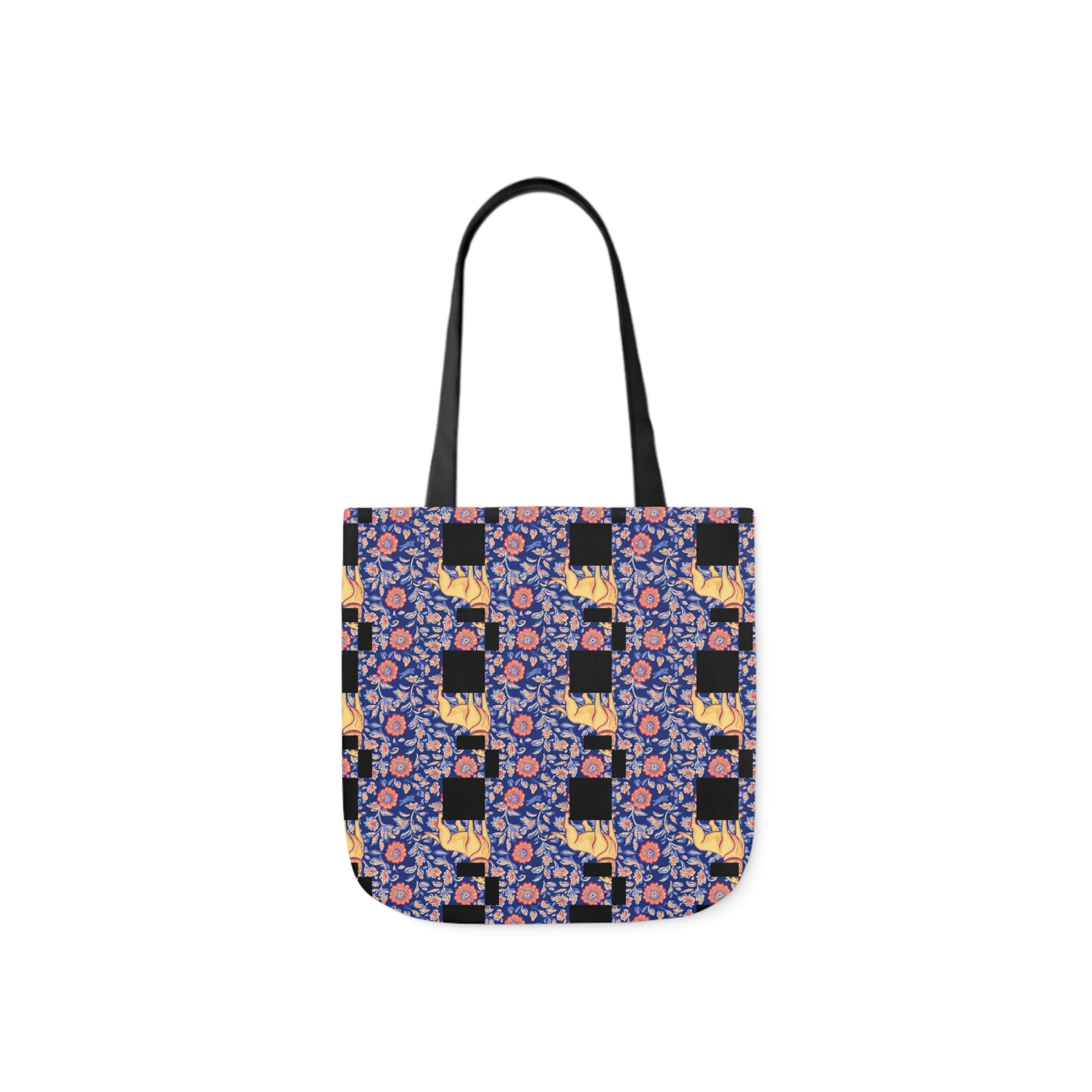 Bloomtastic Lab Petal Parade Canvas Tote Bag