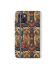 Yorkie Charm Twins Flip Cases