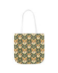 Corgi Charmz Canvas Tote Bag