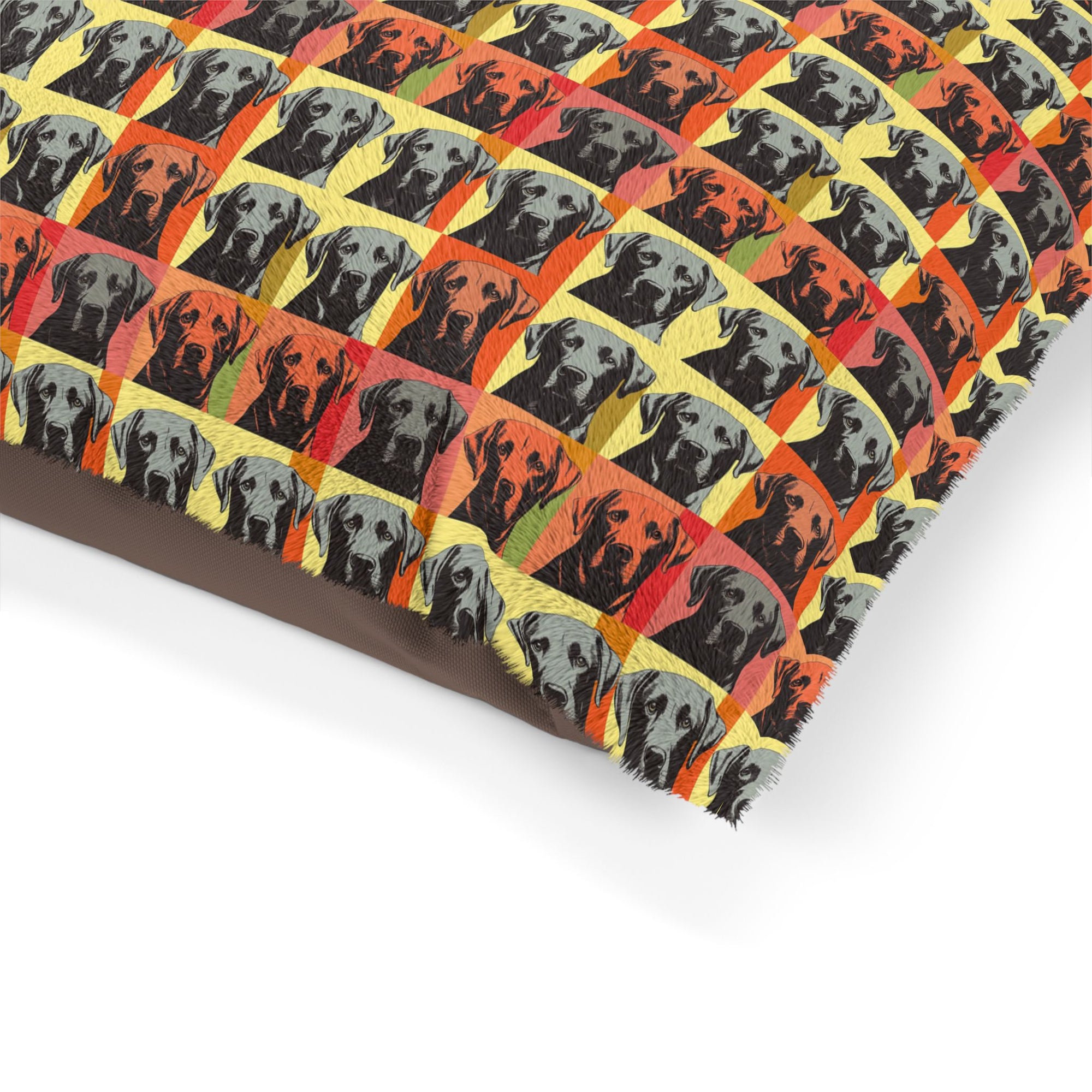 Whimsical Warhol Labrador Pet Bed