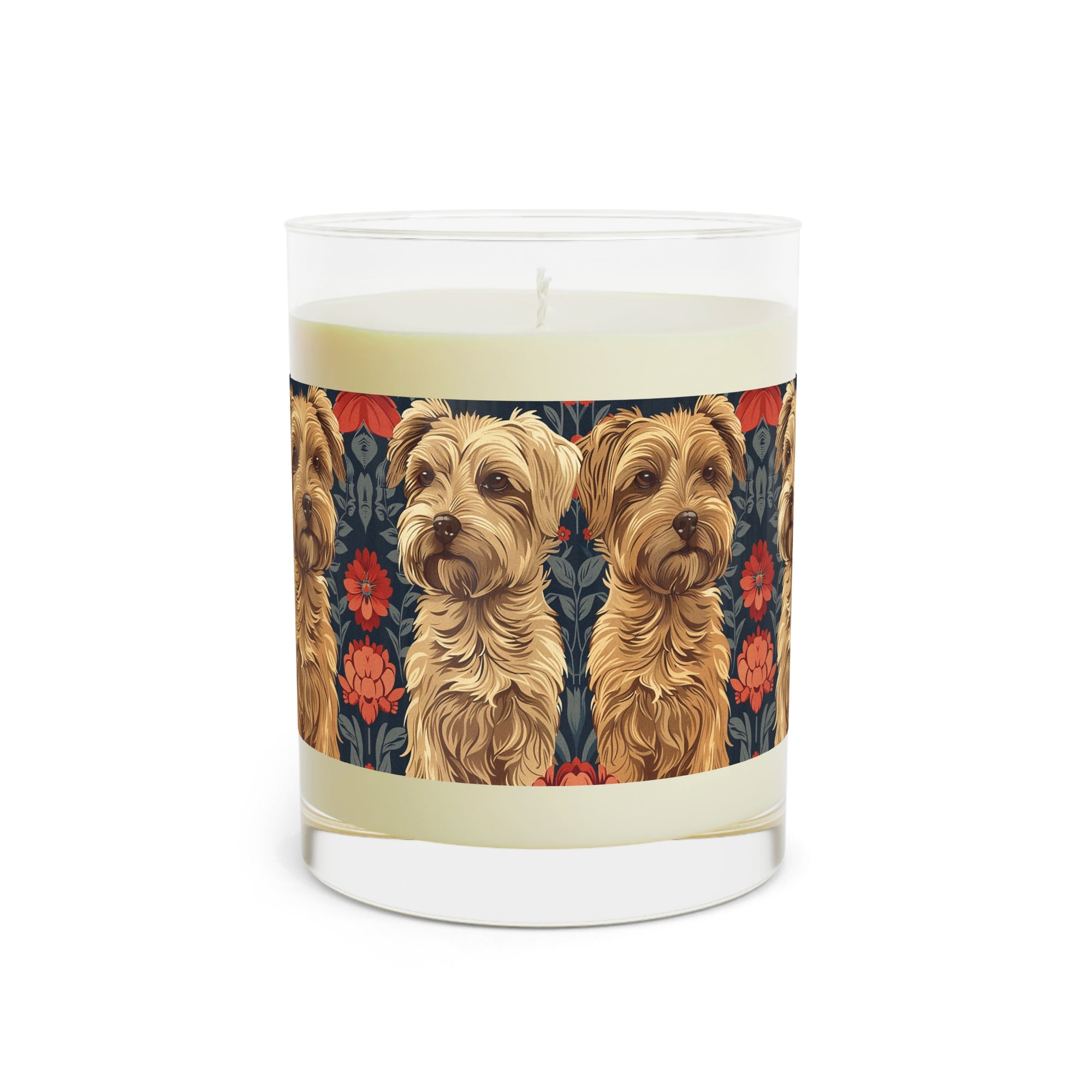 Yorkie Charm Twins Scented Candle