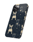 Frenchie Celestial Soar Slim Phone Cases