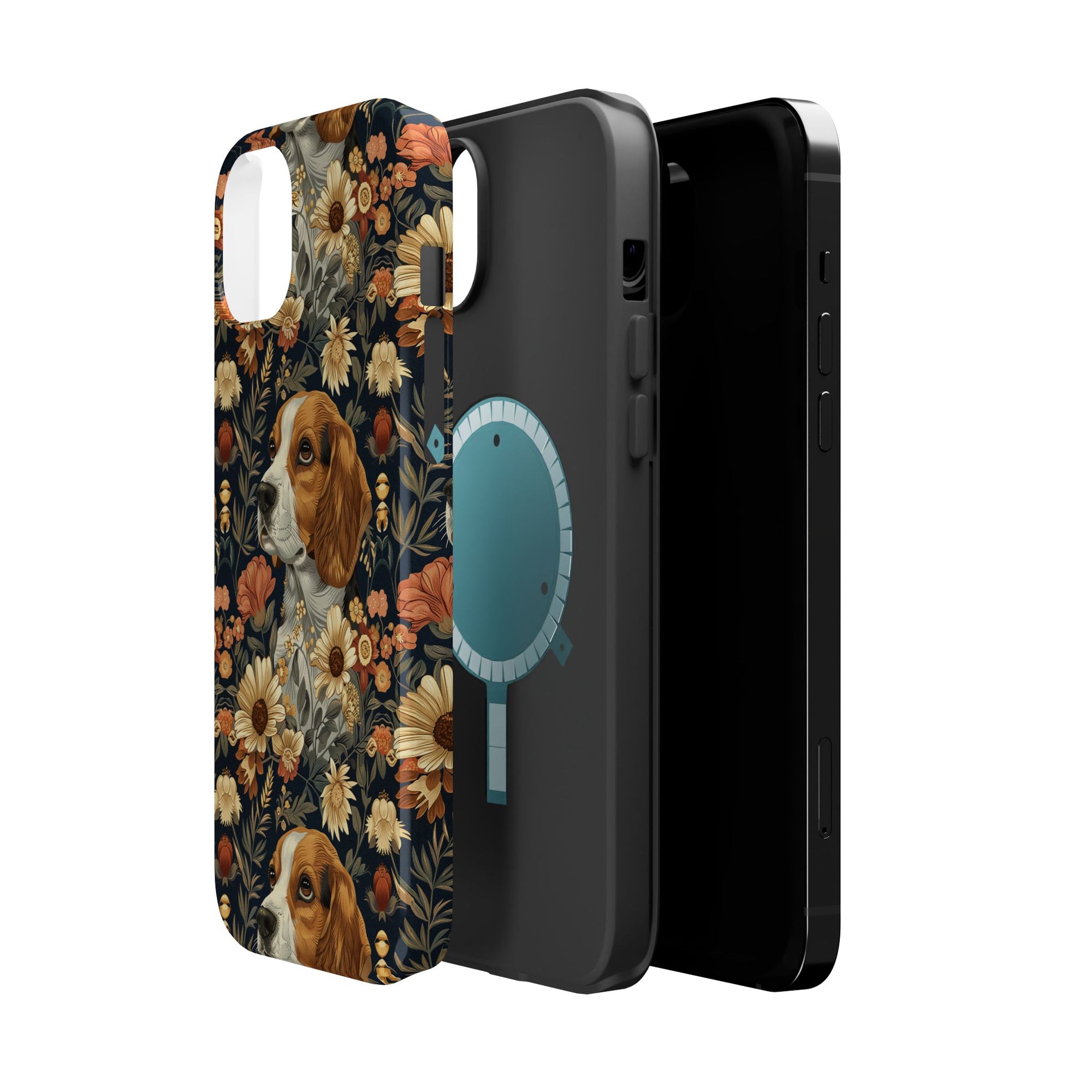 Beagle Blossoms Magnetic Tough Cases