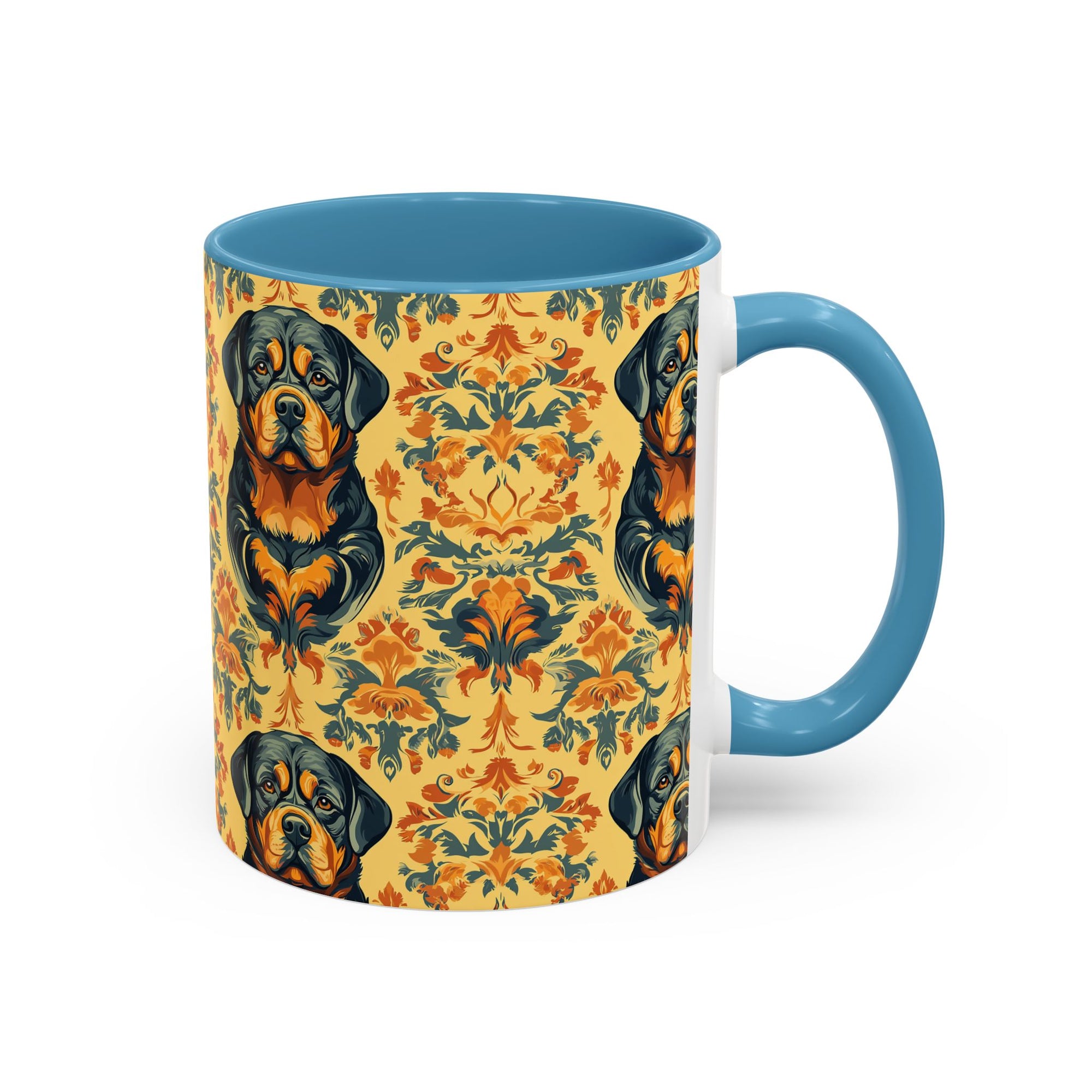 Royal Rottie Regalia Accent Coffee Mug