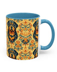 Royal Rottie Regalia Accent Coffee Mug