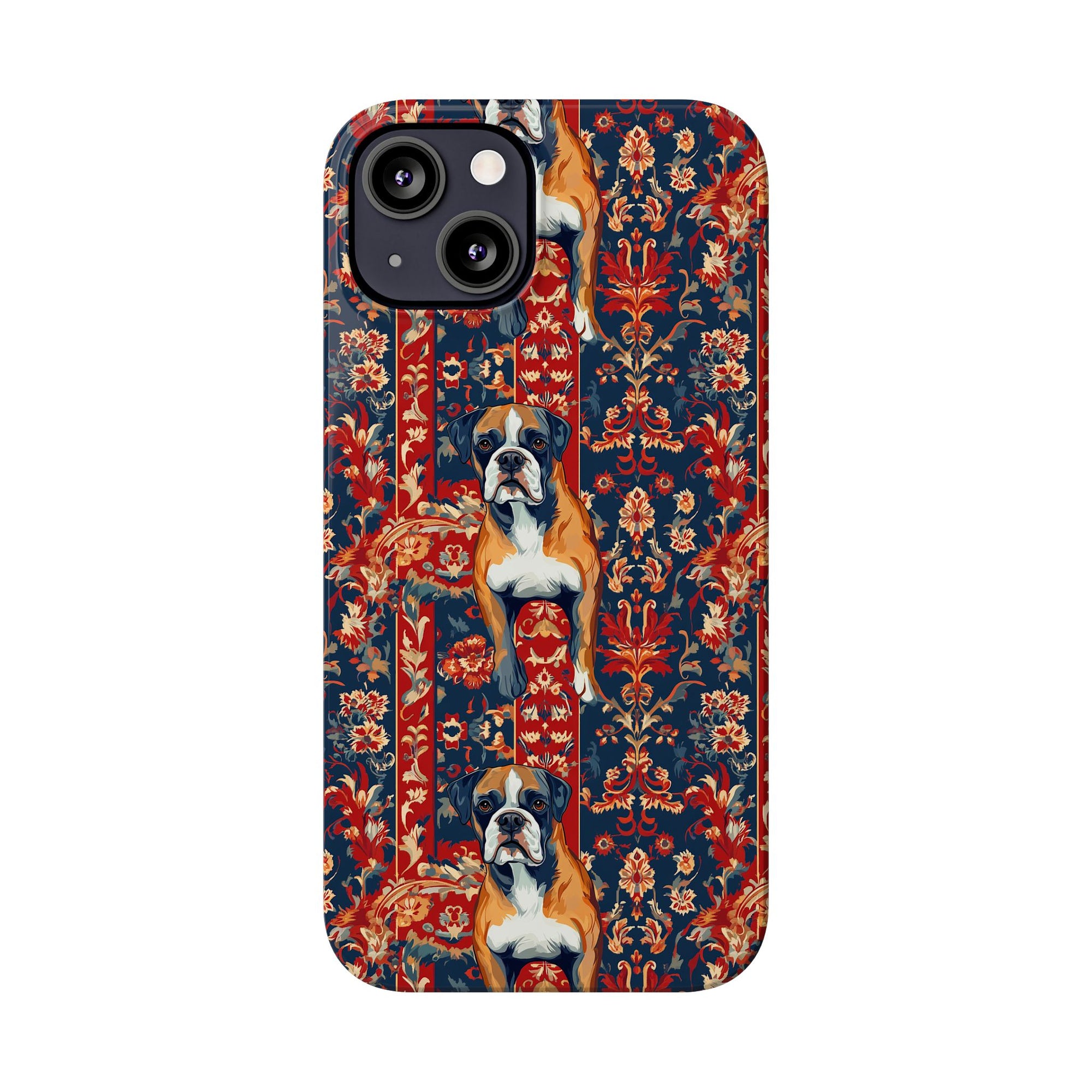 Boxer Blossom Tapestry Delight Slim Phone Cases