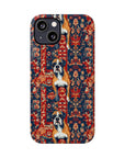 Boxer Blossom Tapestry Delight Slim Phone Cases