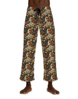 Beagle Blossoms Men's Pajama Pants