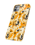 Golden Glitz 'n Glamour Woofwear Slim Phone Cases