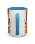 Chic Frenchie Charm Accent Coffee Mug