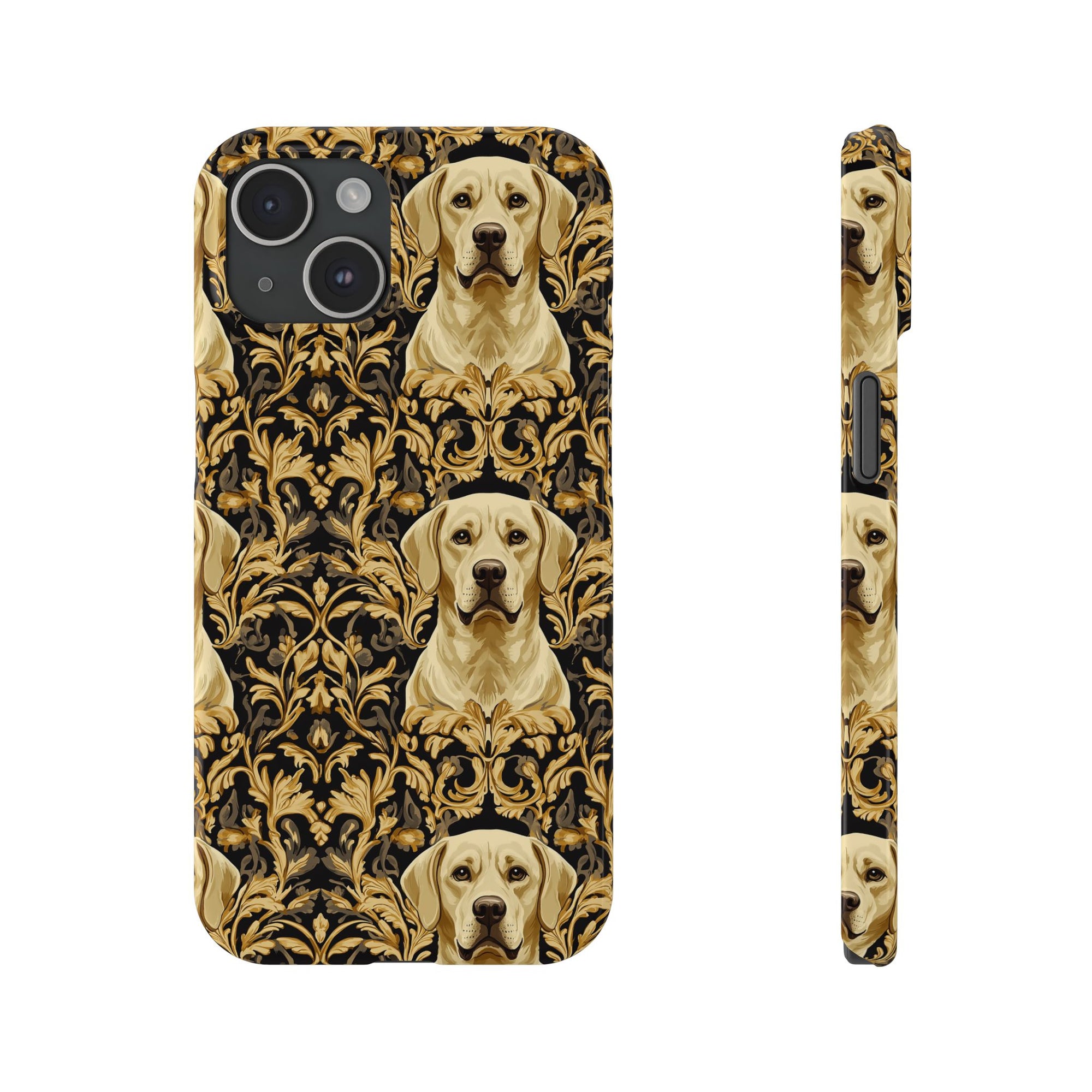 Royal Pawsitivity Labs Slim Phone Cases