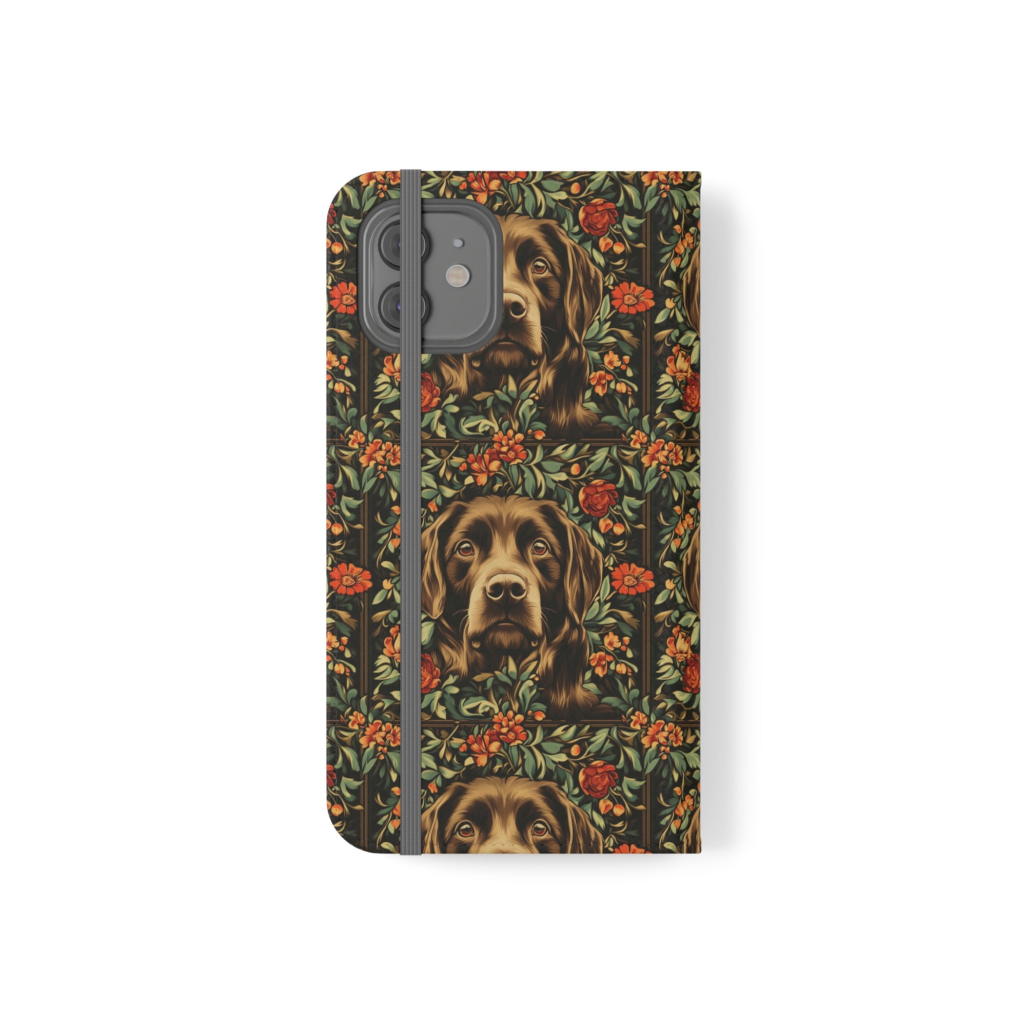 Labrador Lush Pooch Tapestry Flip Cases