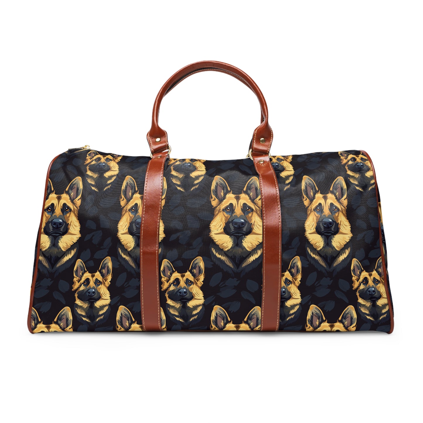 Majestic Hound Couture: German Shepherd LuxeBlend Waterproof Travel Bag