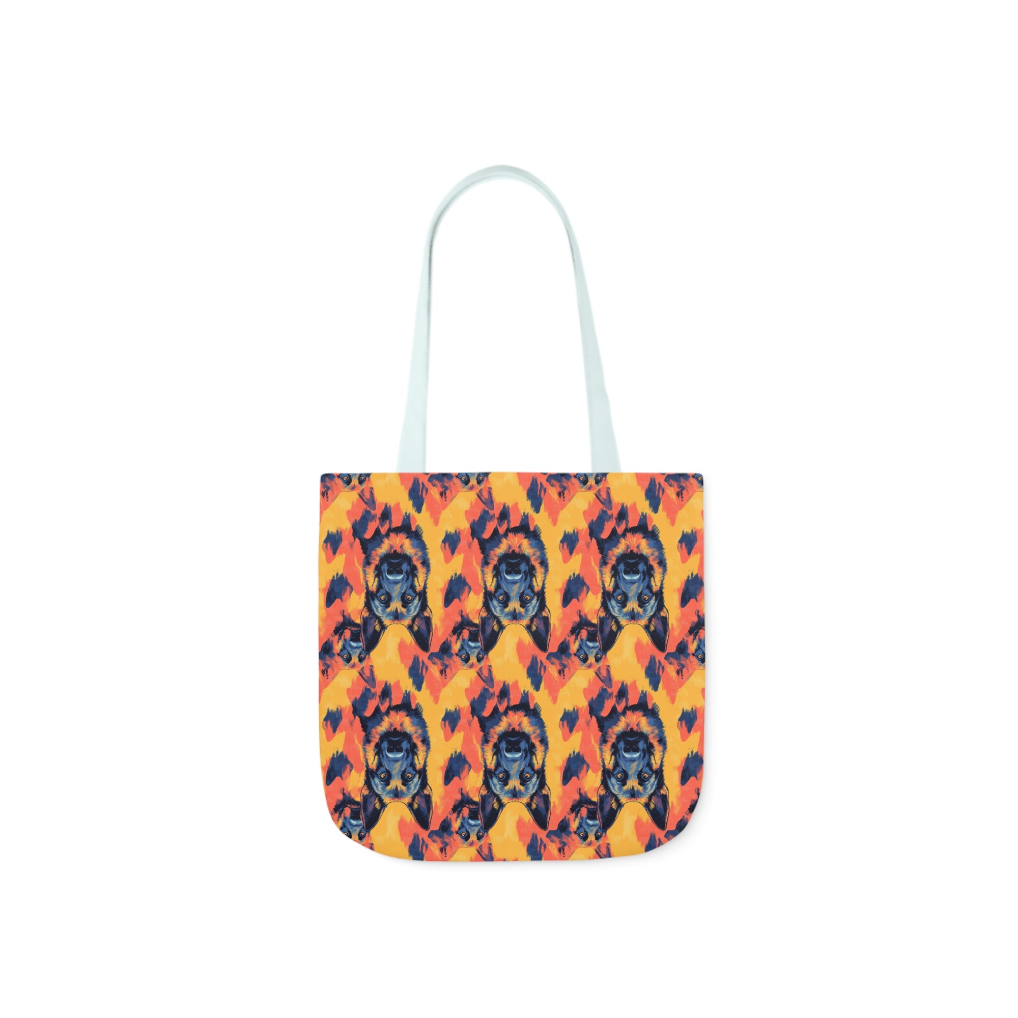 Impressionistic German Shepherds Canvas Tote Bag