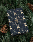 Frenchie Celestial Soar Gift Wrap Papers